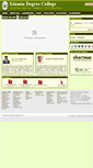 Mobile Screenshot of islamiadegreecollege.com
